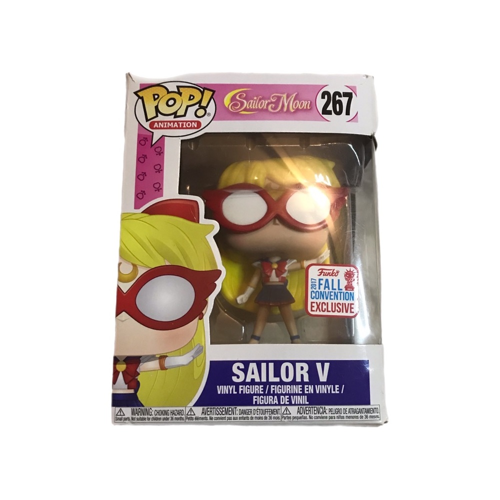 Funko Pop Sailor Moon Sailor V Vinyl Figure 2017 Fall Convention Exclusive